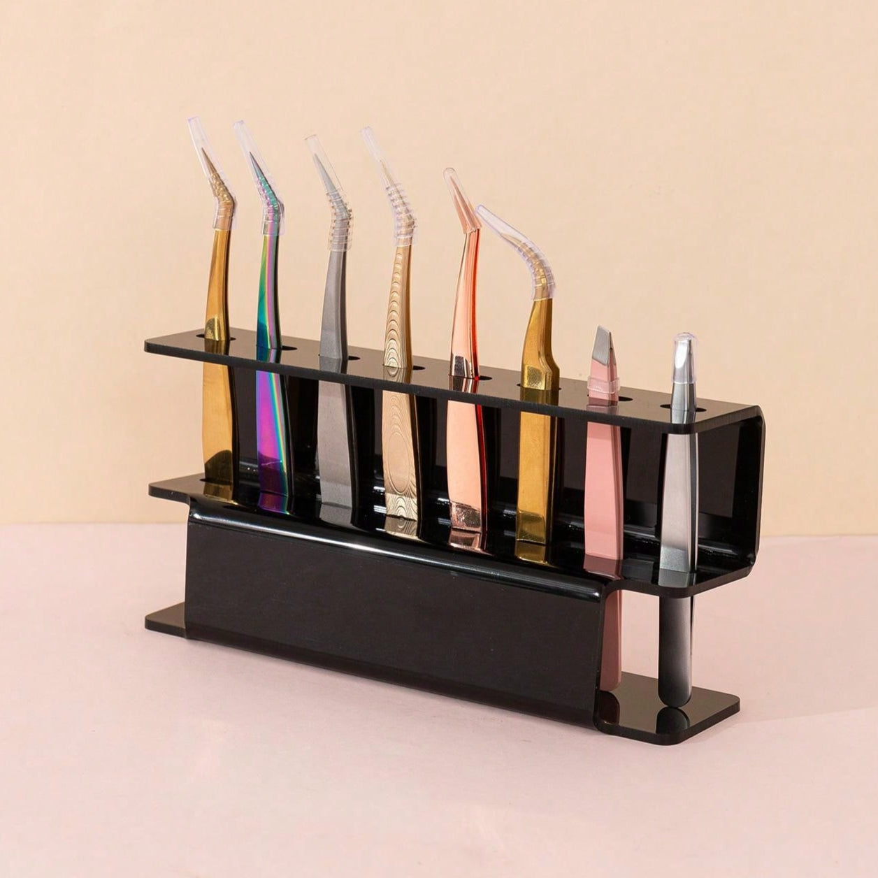 Acrylic Eyelash Tweezers Holder