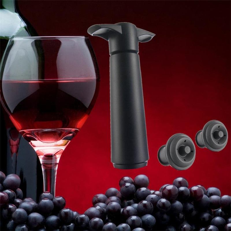 Wine bottle vacuum sealer