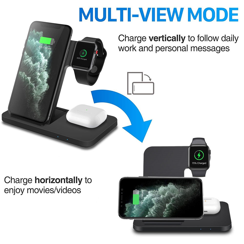 3in1 Wireless Fast Charger